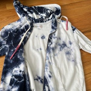 Soul cycle x sundry zip up sweatshirt